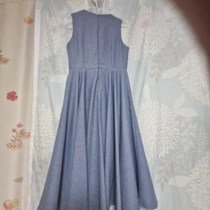 [SOLD OUT] 청색 A라인 원피스  360도 후리아