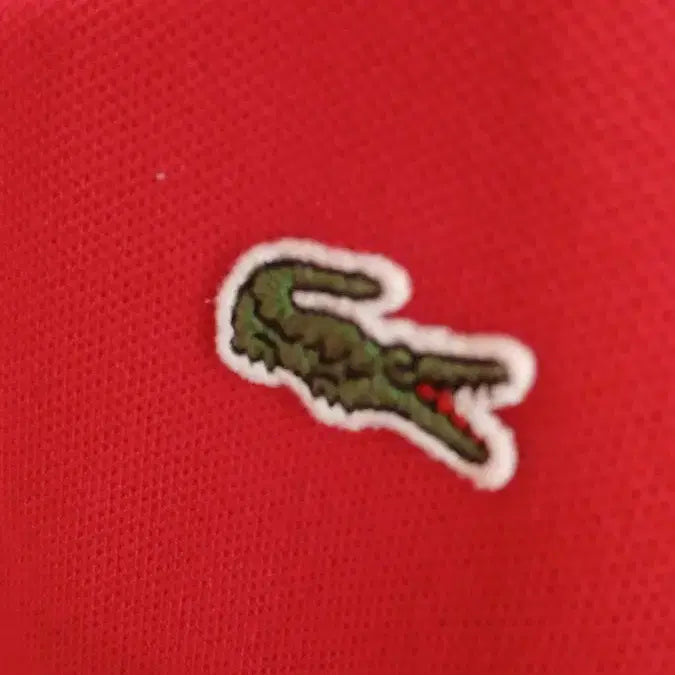 [BUNJANG] Lacoste Red Polo Shirt (Size M) / 라코스테 빨간색 폴로 셔츠 95사이즈M