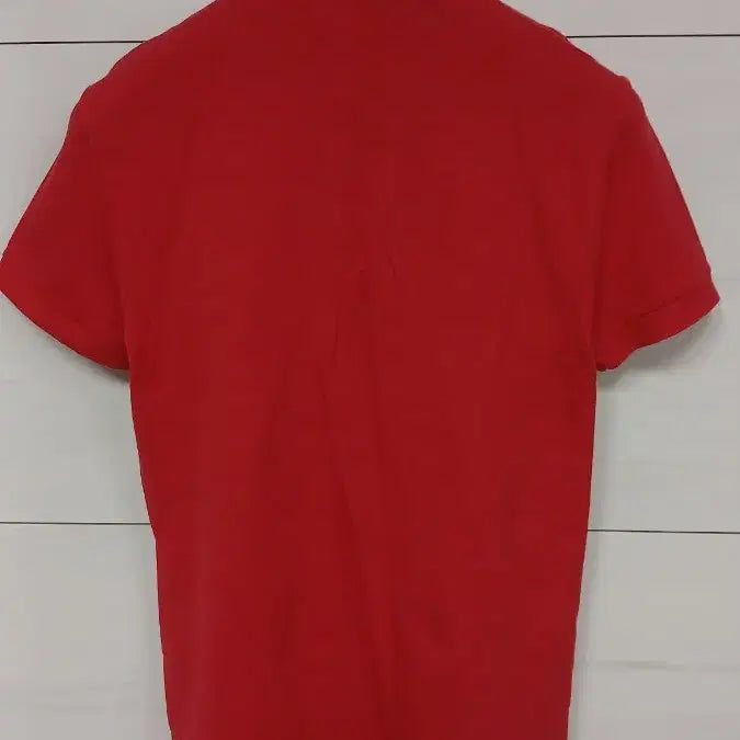 [BUNJANG] Lacoste Red Polo Shirt (Size M) / 라코스테 빨간색 폴로 셔츠 95사이즈M