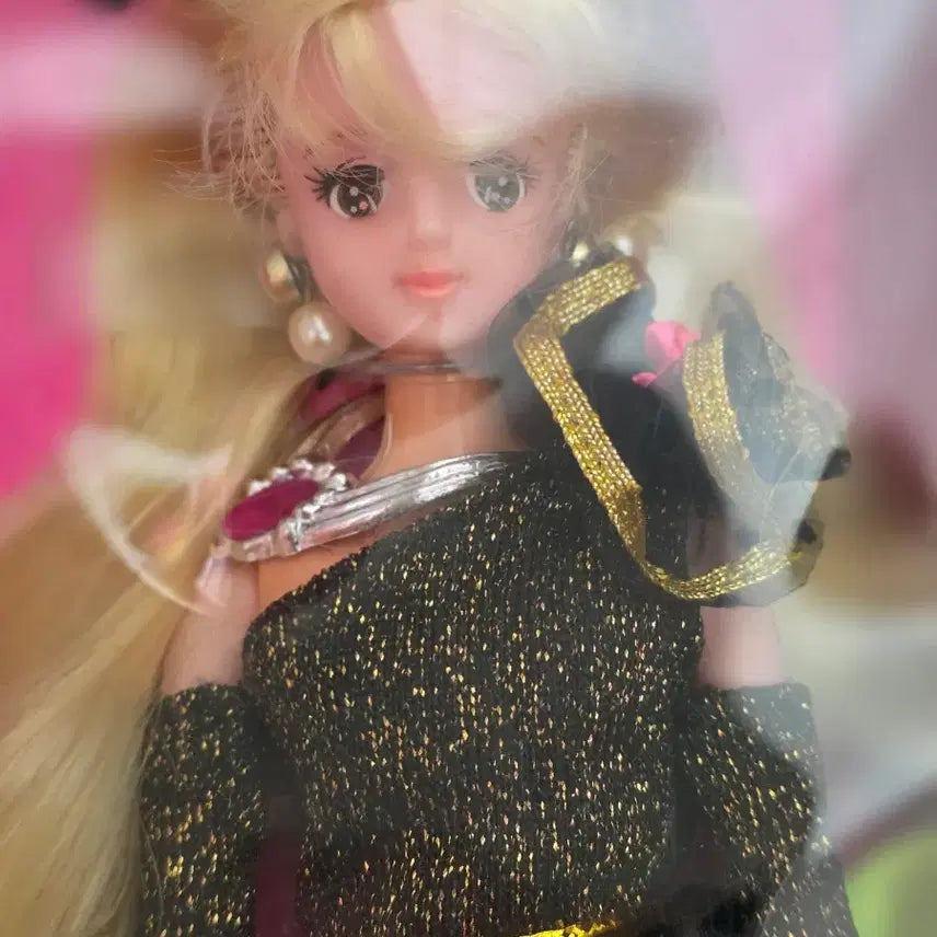 [BUNJANG] Young Toys Crystal Barbie Yellow Default 1993 / 영실업 바비 크리스탈 바비 노란디폴 93년 1월