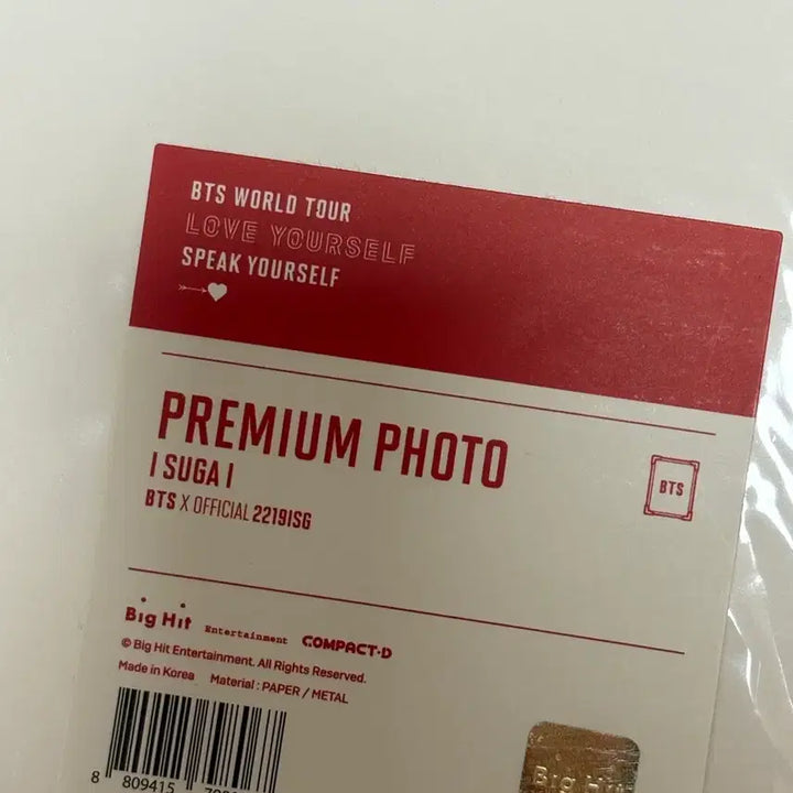 [BUNJANG] BTS Official Premium Photo Bundle Set / 방탄소년단 BTS 공식 프리미엄 포토