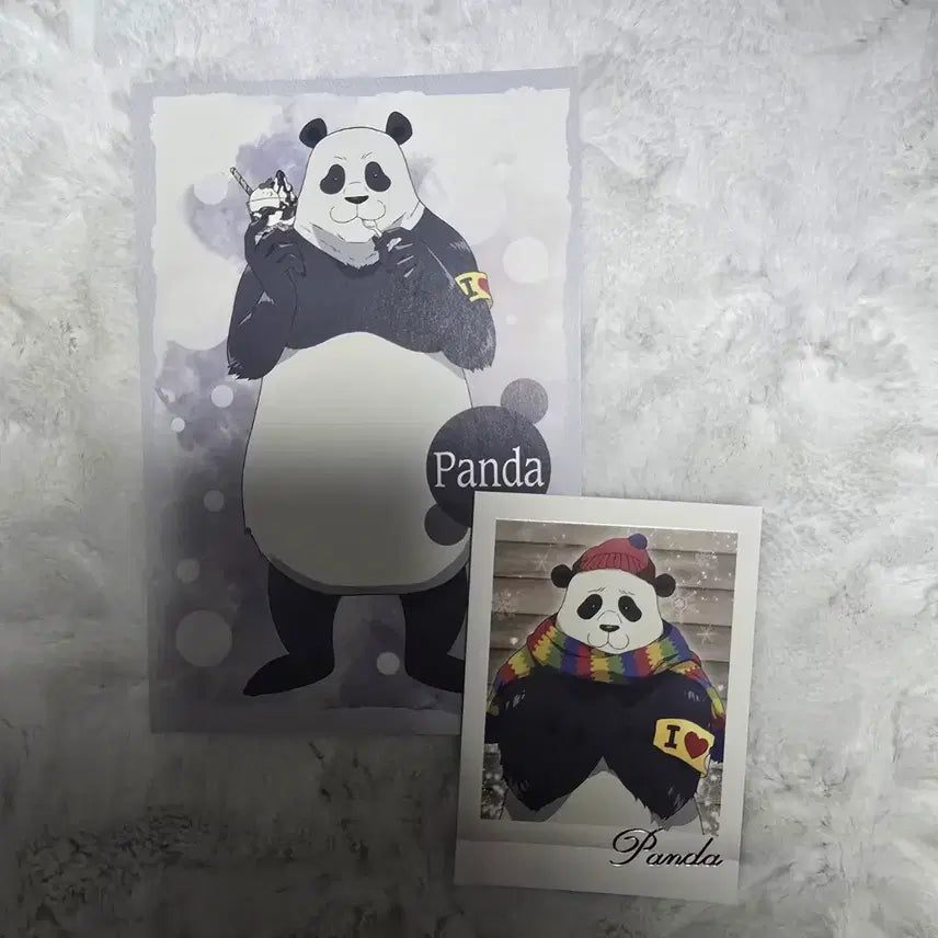 [BUNJANG] Jujutsu Kaisen Panda Pasha Kore Postcard Bundle Set / 일괄) 주술회전 판다 파샤코레 엽서 굿즈