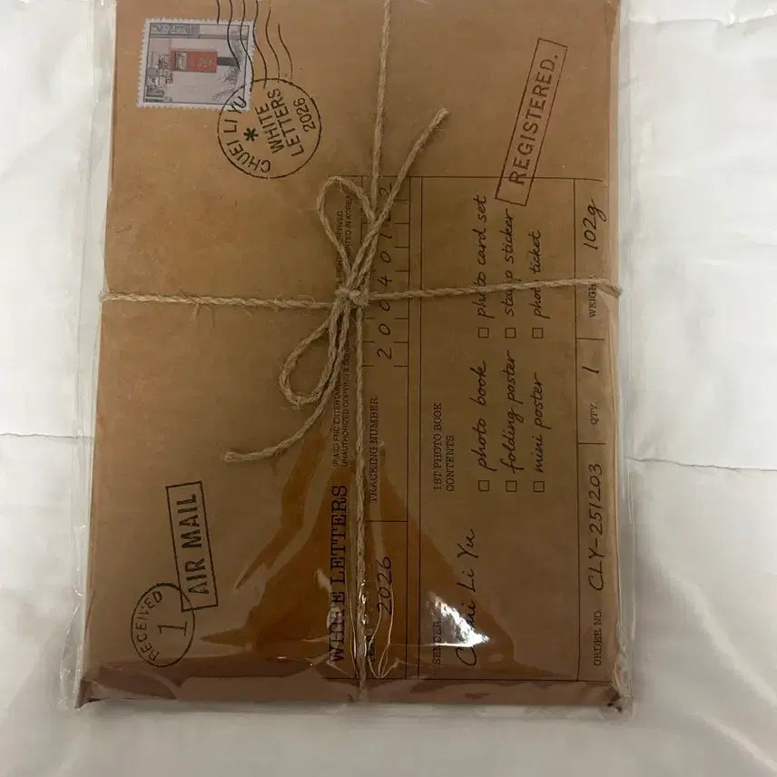[BUNJANG] Lee Woojin [WHITE LETTERS] Photocard / 최립우 [WHITE LETTERS] FROM ver.