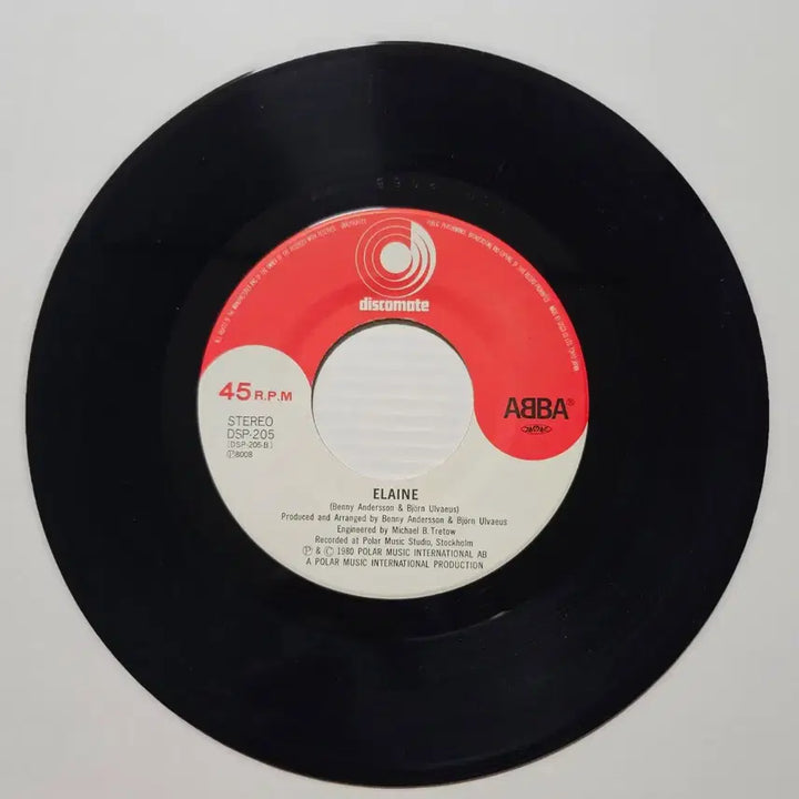 [BUNJANG] ABBA The Winner Takes It All 7" Vinyl Single / (7인치 싱글, 아바) ABBA Winner Takes It All LP