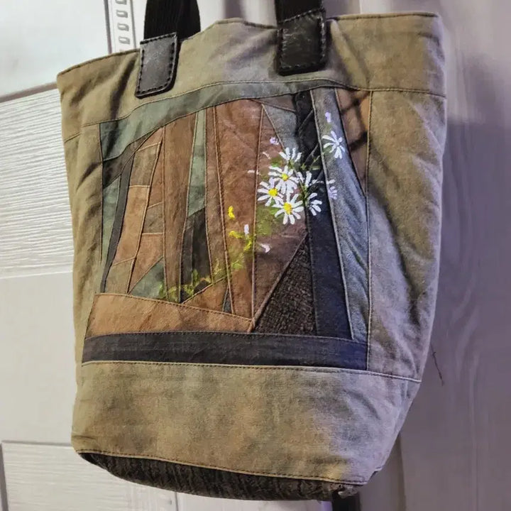 [BUNJANG] Natural Dye Tote Bag / 천연염색  토드백