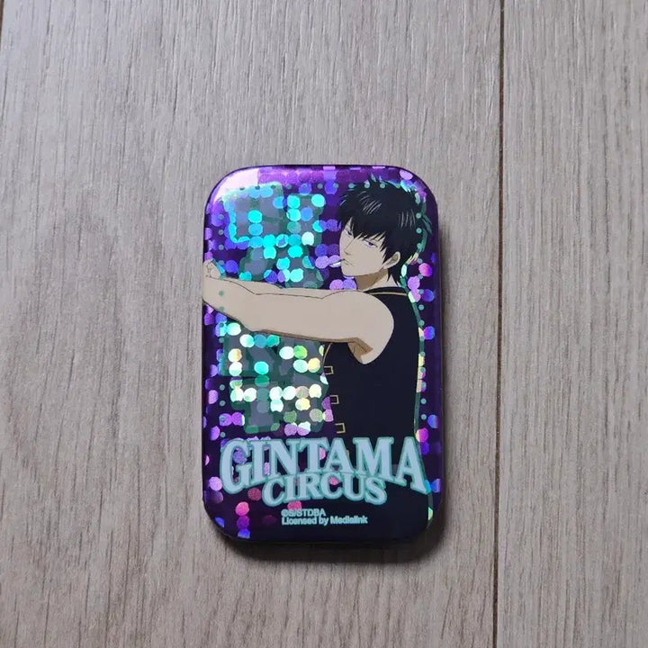 [BUNJANG] Gintama 20th Anniversary Circus Square Can Badge Hijikata / 은혼 20주년 팝업스토어 굿즈 서커스 사각 캔뱃지 히지카타