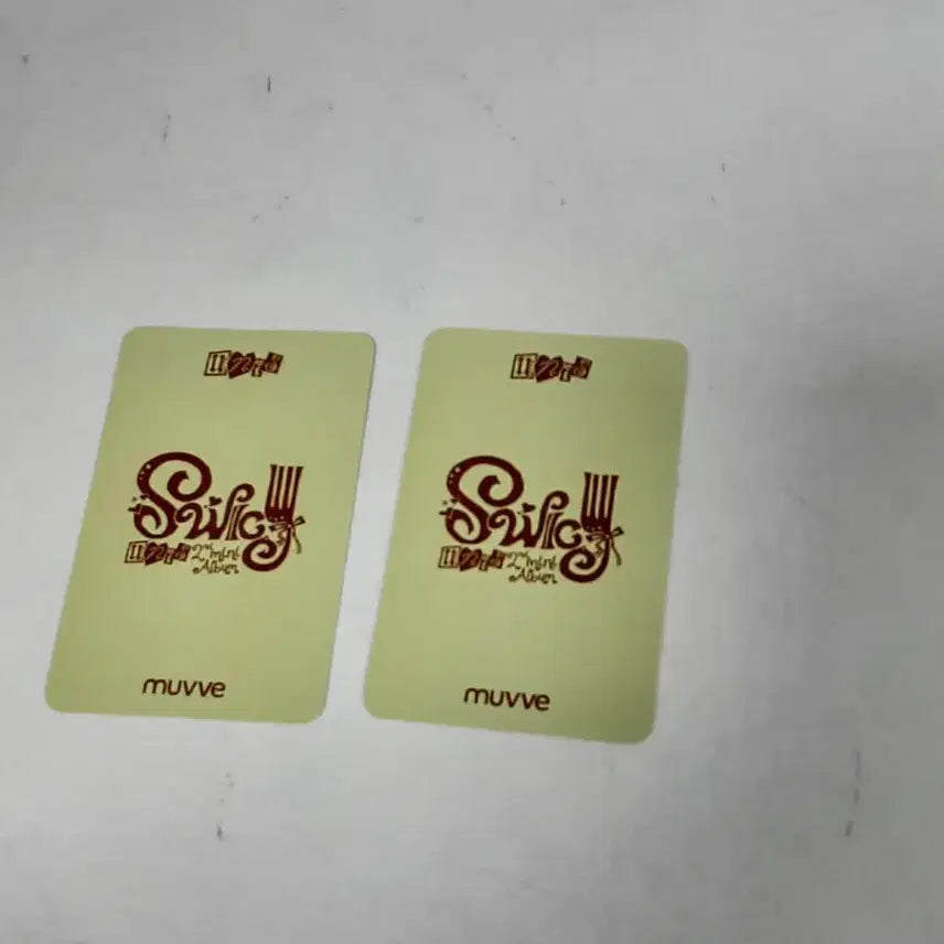 [BUNJANG] Swicy Photocard Bundle Set / swicy 포토카드 2장