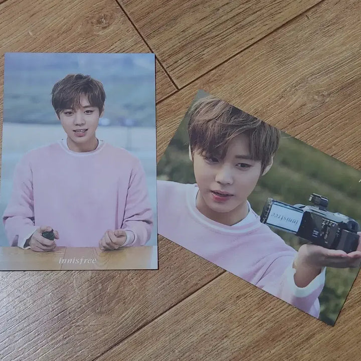 [BUNJANG] Park Jihoon Innisfree Postcard Set / 박지훈 이니스프리 엽서 2종