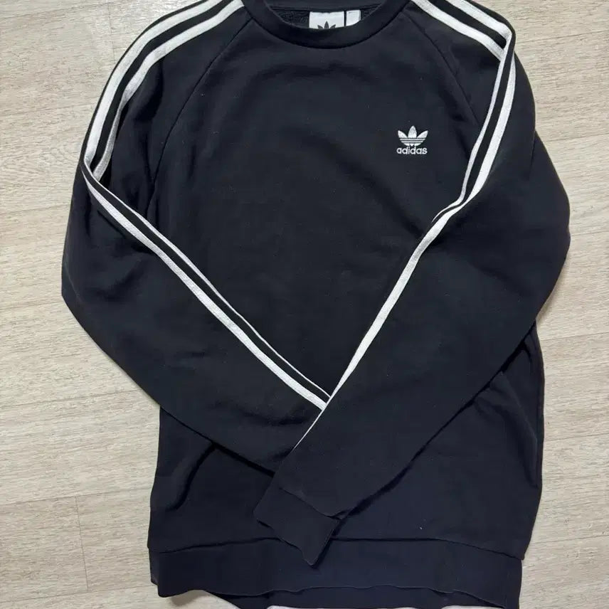 [BUNJANG] Adidas Fleece Sweatshirt / 아디다스 기모 맨투맨