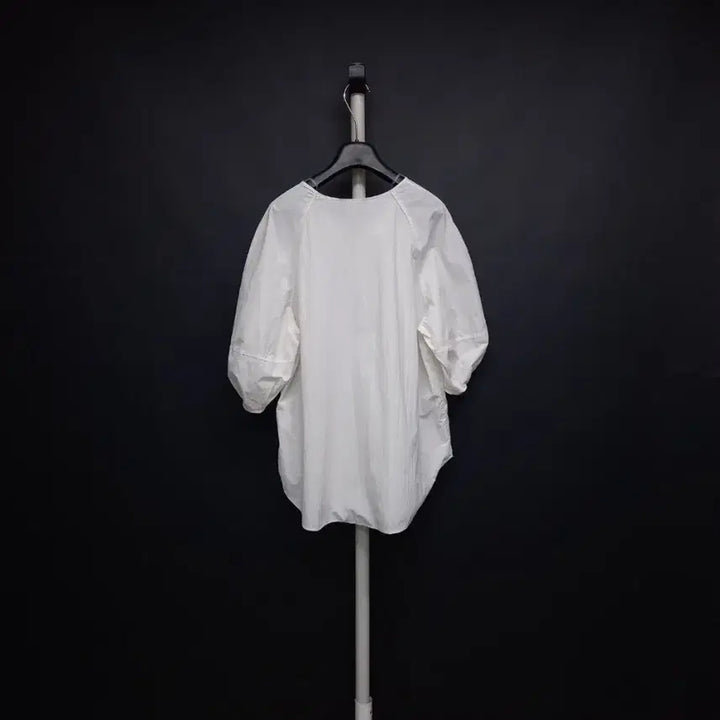 [BUNJANG] Nice Claup Spring Summer Blouse Nylon White/Ivory Size 88 / 나이스클랍 춘하 6부7부 블라우스 66.77