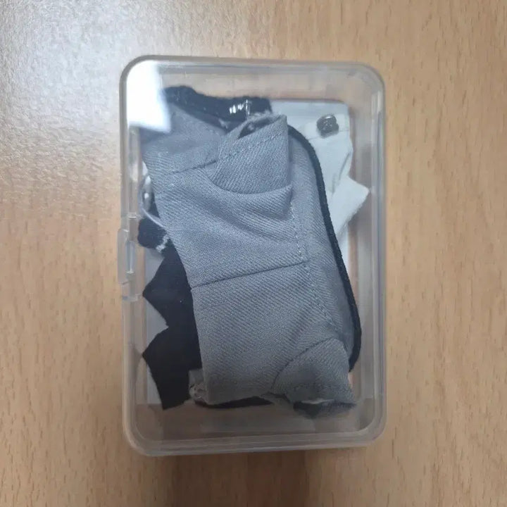 [BUNJANG] Cotton College Wooble 5cm Plushie Clothing Black / 우블 코튼컬리지 5cm 블랙 솜인형 옷 양도