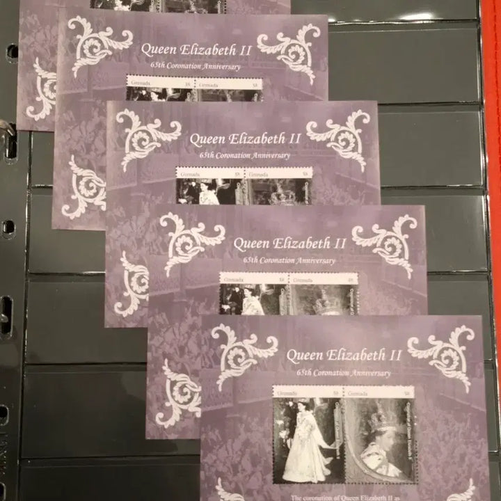 [BUNJANG] Granada Elizabeth II 65th Anniversary Stamp / (12관/25)2018년 그라나다 엘리자베스여왕65세 기념우표(E2)저렴