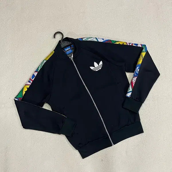 [BUNJANG] Adidas Superstar Tape Label Jersey Jacket / L 아디다스 테이프라벨 슈퍼스타 져지 자켓 B.2094