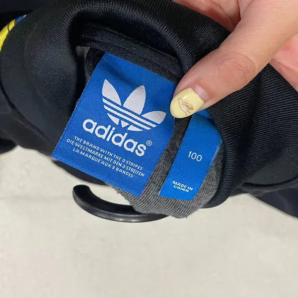 [BUNJANG] Adidas Superstar Tape Label Jersey Jacket / L 아디다스 테이프라벨 슈퍼스타 져지 자켓 B.2094