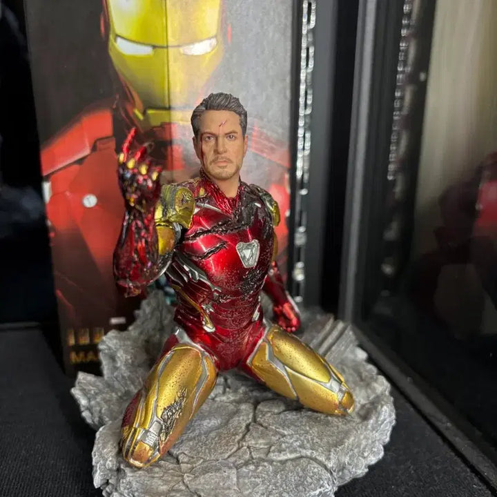 [BUNJANG] Iron Studios Endgame Iron Man Figure / 앤드게임 아이언맨 핑거스냅(아이언스튜디오) 피규어