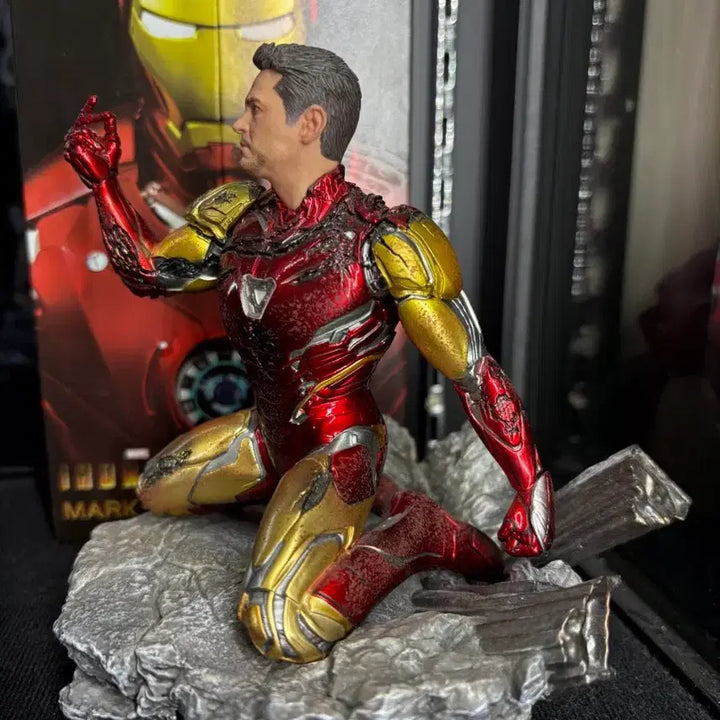 [BUNJANG] Iron Studios Endgame Iron Man Figure / 앤드게임 아이언맨 핑거스냅(아이언스튜디오) 피규어