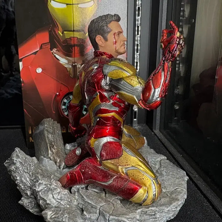 [BUNJANG] Iron Studios Endgame Iron Man Figure / 앤드게임 아이언맨 핑거스냅(아이언스튜디오) 피규어