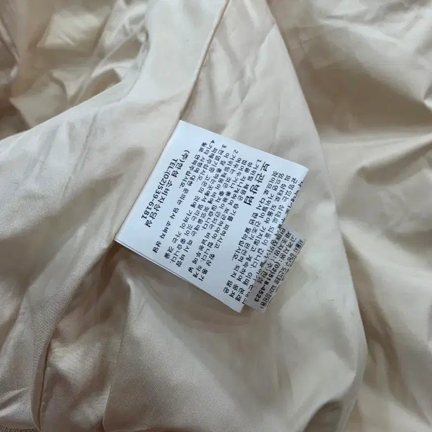 [BUNJANG] Time Ivory Hooded Lightweight Padded Jacket / (정품)타임 아이보리 후드 여성 경량 패딩