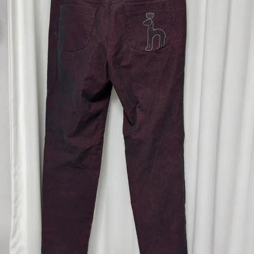 [BUNJANG] Hazzys Burgundy Corduroy Pants / hazzys 헤지스 버건디 코듀로이 바지