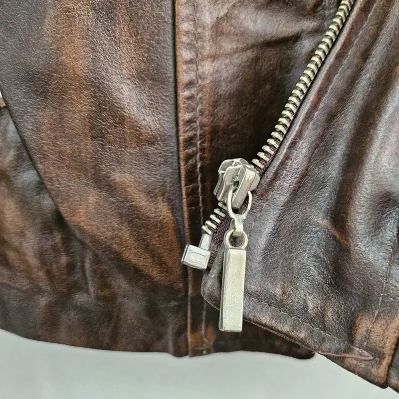 [BUNJANG] TOY GIRL ITALY Leather Jacket / TOY GIRL ITALY 가죽 자켓 공용 95 J6101
