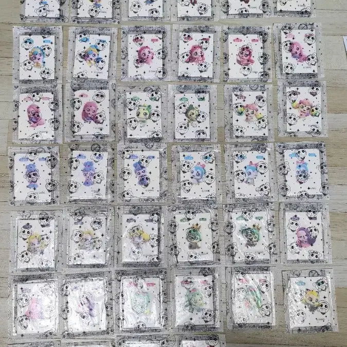 [BUNJANG] Tinipping Season 6 Stickers Set / 티니핑 6기씰 197번부터 242번까지완성본 46개.