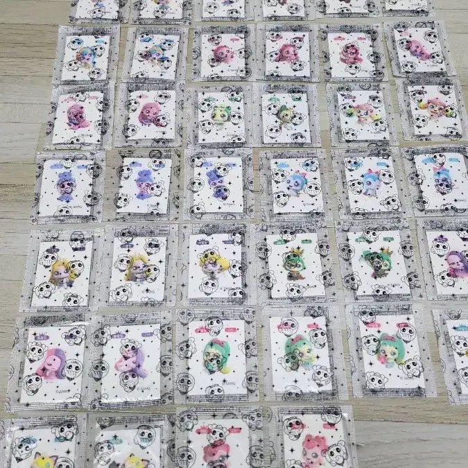 [BUNJANG] Tinipping Season 6 Stickers Set / 티니핑 6기씰 197번부터 242번까지완성본 46개.