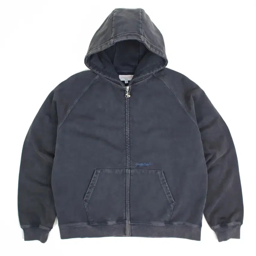[BUNJANG] Yardsale Sundown Hooded Zip-up - Blue / Yardsale sundown hood blue 야드세일 선다운 후드집업