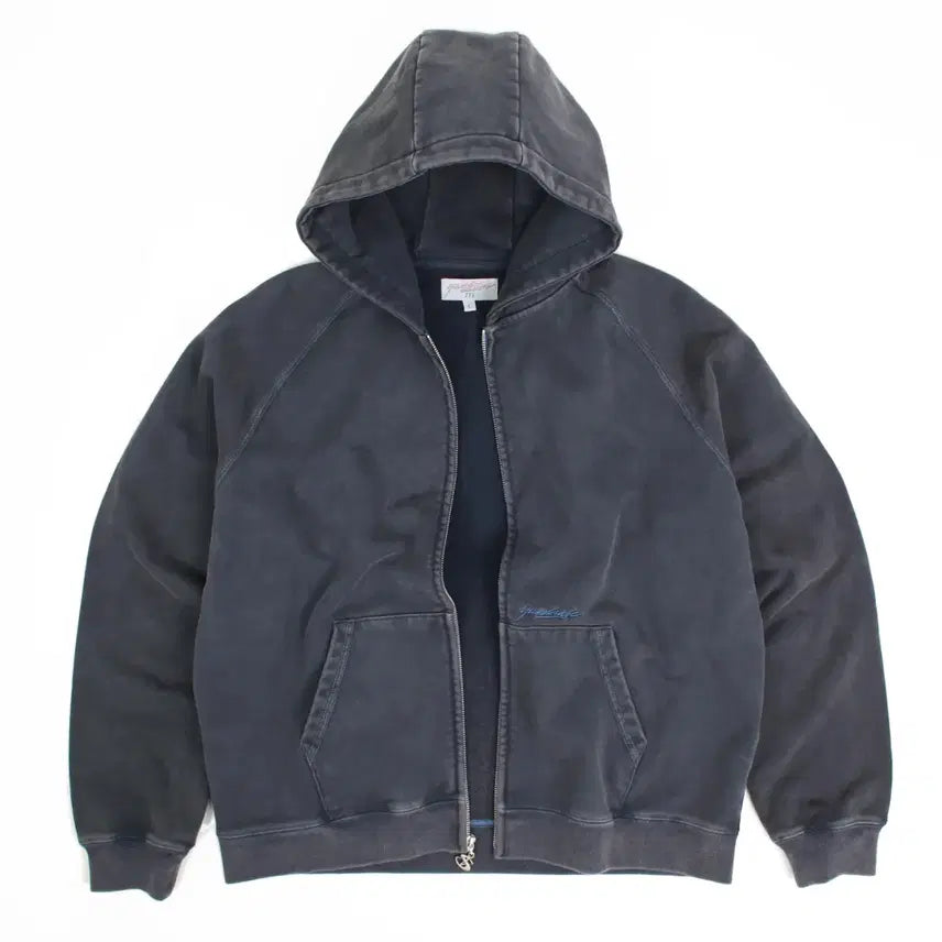 [BUNJANG] Yardsale Sundown Hooded Zip-up - Blue / Yardsale sundown hood blue 야드세일 선다운 후드집업