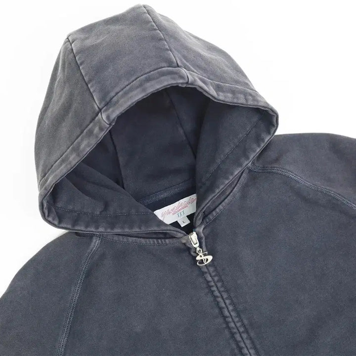 [BUNJANG] Yardsale Sundown Hooded Zip-up - Blue / Yardsale sundown hood blue 야드세일 선다운 후드집업