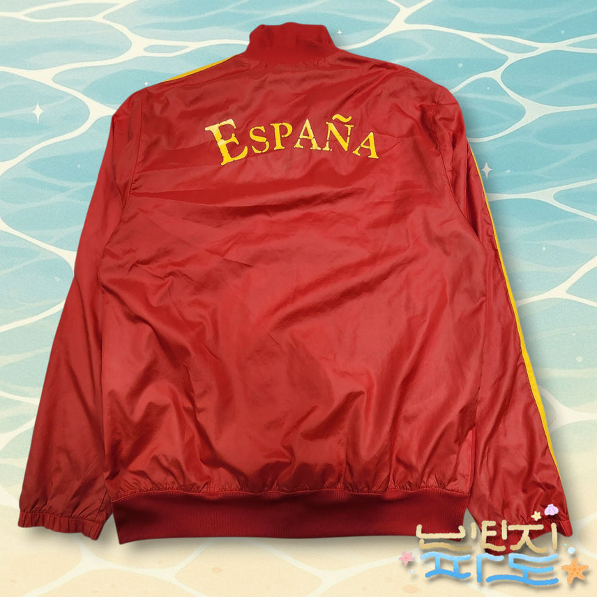 [BUNJANG] Adidas Spain National Team Track Top Jacket / 105 아디다스 스페인 국대 트랙탑 바람막이
