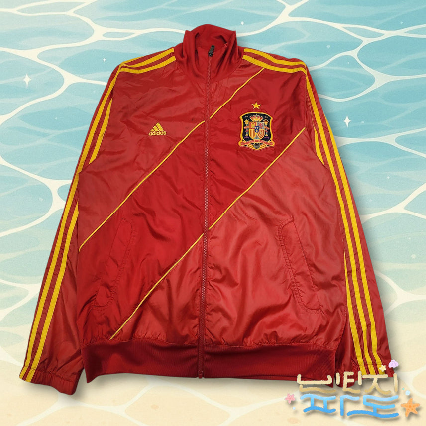 [BUNJANG] Adidas Spain National Team Track Top Jacket / 105 아디다스 스페인 국대 트랙탑 바람막이