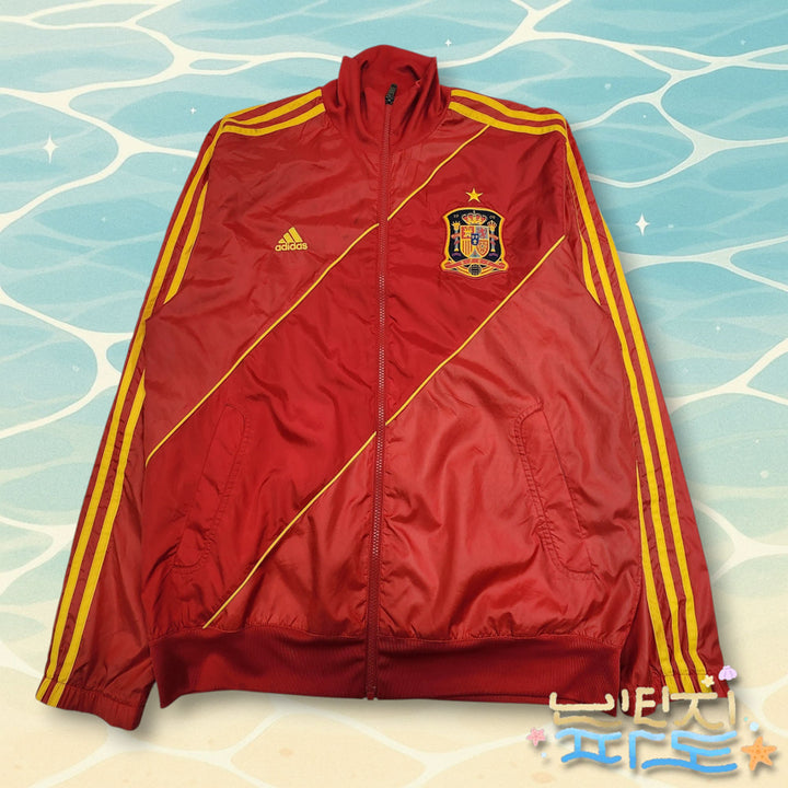 [BUNJANG] Adidas Spain National Team Track Top Jacket / 105 아디다스 스페인 국대 트랙탑 바람막이