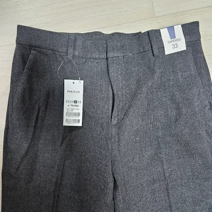 [BUNJANG] Polham Hidden Four-Way Stretch Fleece-Lined Slacks / (33)폴햄 히든 사방스판 약기모 슬랙스 새상품 1.0