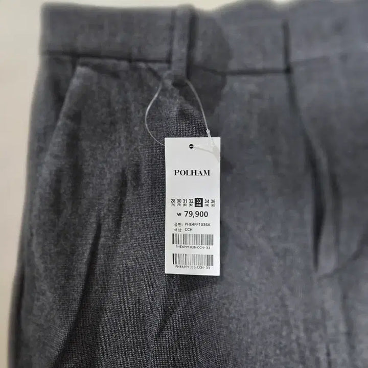 [BUNJANG] Polham Hidden Four-Way Stretch Fleece-Lined Slacks / (33)폴햄 히든 사방스판 약기모 슬랙스 새상품 1.0