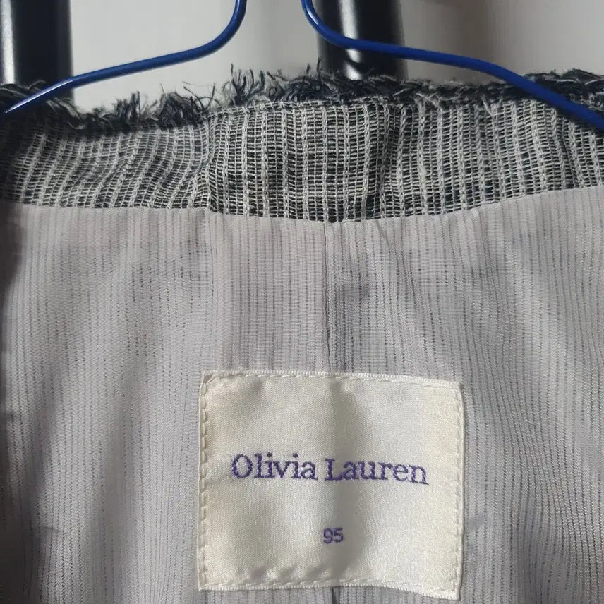 [BUNJANG] Olivia Lauren Linen Jacket Gray Women&