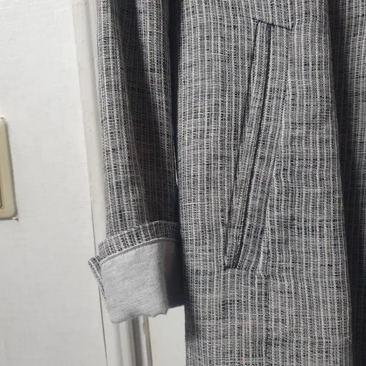 [BUNJANG] Olivia Lauren Linen Jacket Gray Women&
