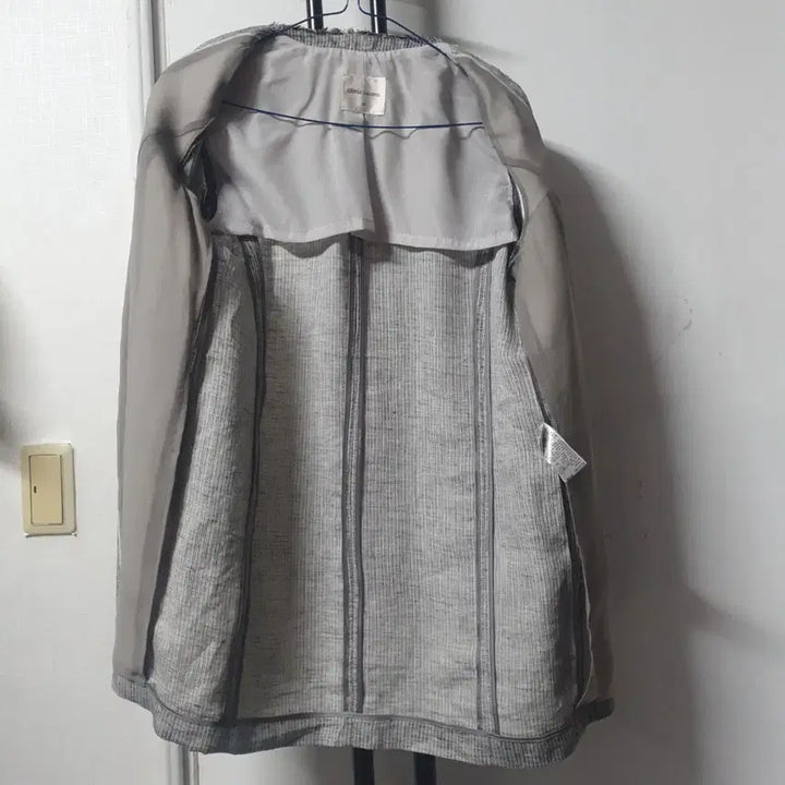 [BUNJANG] Olivia Lauren Linen Jacket Gray Women&