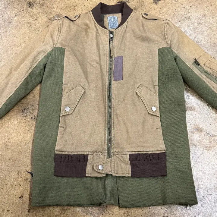 [BUNJANG] Mihara Yasuhiro Grunge MA-1 Jacket / [정품/M] 미하라야스히로 그런지 ma-1 y09419