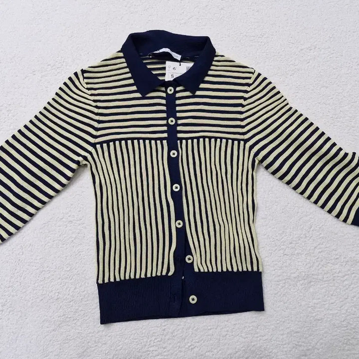 [BUNJANG] ZARA Striped Cardigan (S) / 자라 여름 가디건 새상품 s