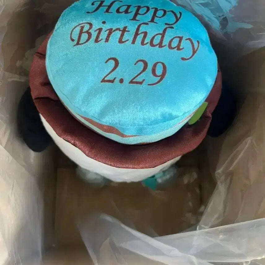 [BUNJANG] Sanrio Pochacco Birthday Plush Doll / 일본 정품 산리오 포챠코 생일 인형 약28cm