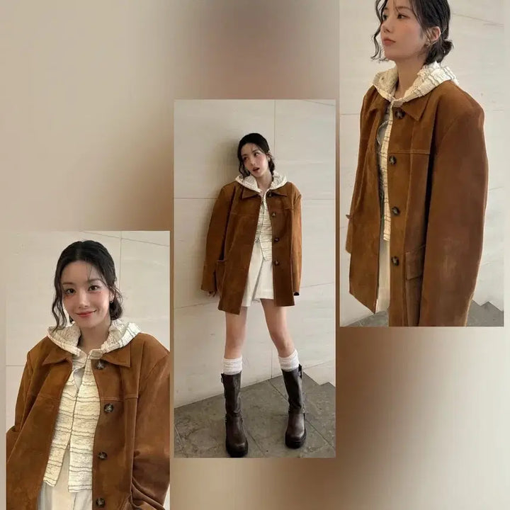[BUNJANG] Zero/Planet Kwon Eunbi Lace Hooded Zip-up / 제로플래닛 레이스 후드집업 권은비 착용
