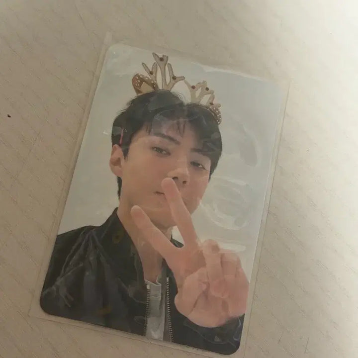[BUNJANG] EXO Sehun Christmas Photocard / 세훈 크리스마스 포카