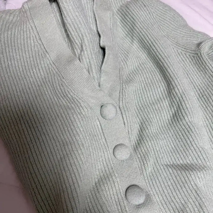 [BUNJANG] ZARA Mint Knit Cardigan / [zara 자라] 민트색 니트 가디건
