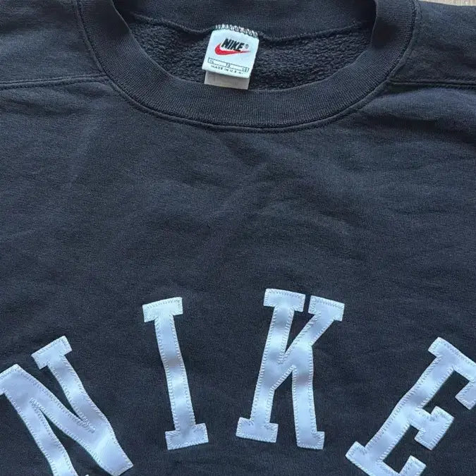 [BUNJANG] Nike Spellout Vintage Sweatshirt / 90s 나이키 스펠아웃 빈티지 스웻셔츠