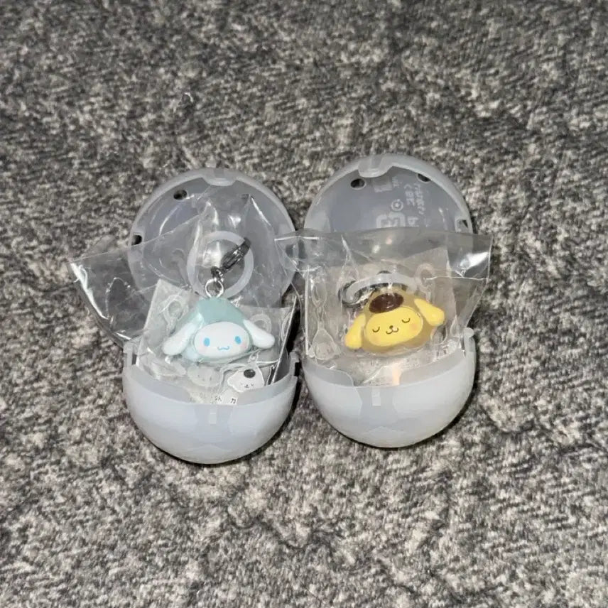 [BUNJANG] Sanrio Cinnamoroll &amp; Pompompurin Dumpling Mascot / [미개봉] 산리오 만두 메지루시 시나모롤, 폼폼푸린