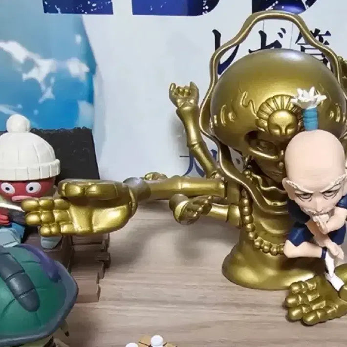 [BUNJANG] Hunter x Hunter Netero and Ikalgo Figures Bundle Set / 헌터헌터 데스크탑 3탄 네테로 이카르고 일괄