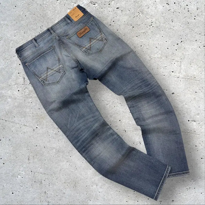 [BUNJANG] Wrangler Bryson Skinny Denim Jeans / [31x34] 랭글러 브라이슨 스키니 데님 팬츠 청바지 D182
