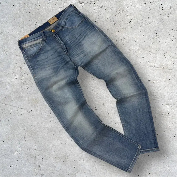 [BUNJANG] Wrangler Bryson Skinny Denim Jeans / [31x34] 랭글러 브라이슨 스키니 데님 팬츠 청바지 D182