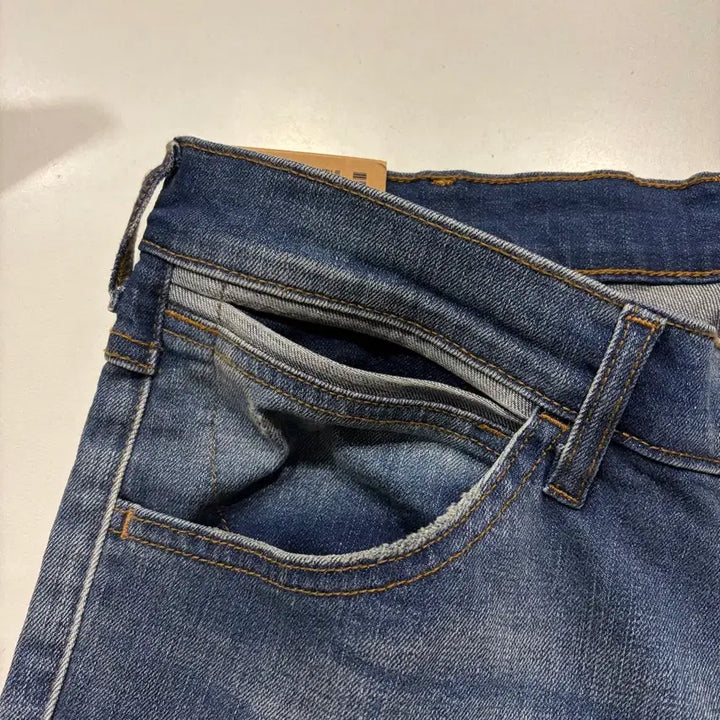 [BUNJANG] Wrangler Bryson Skinny Denim Jeans / [31x34] 랭글러 브라이슨 스키니 데님 팬츠 청바지 D182