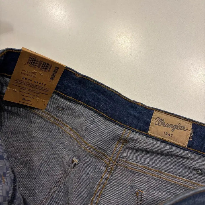 [BUNJANG] Wrangler Bryson Skinny Denim Jeans / [31x34] 랭글러 브라이슨 스키니 데님 팬츠 청바지 D182